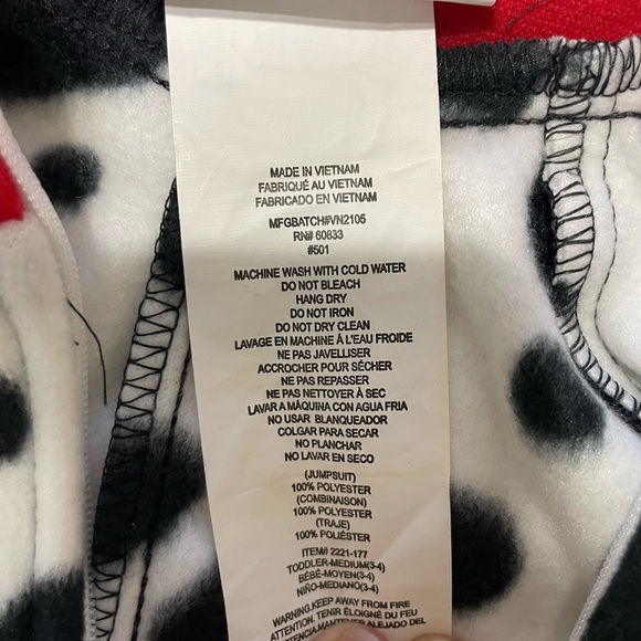 Dalmatian Costume for Kids - Picture 4 of 7